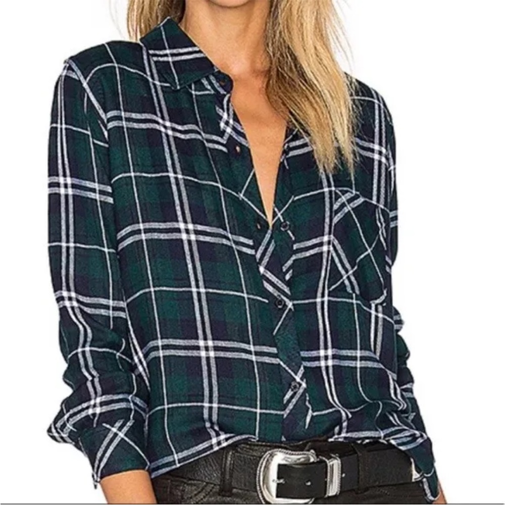 Rails Button Down Plaid Shirt